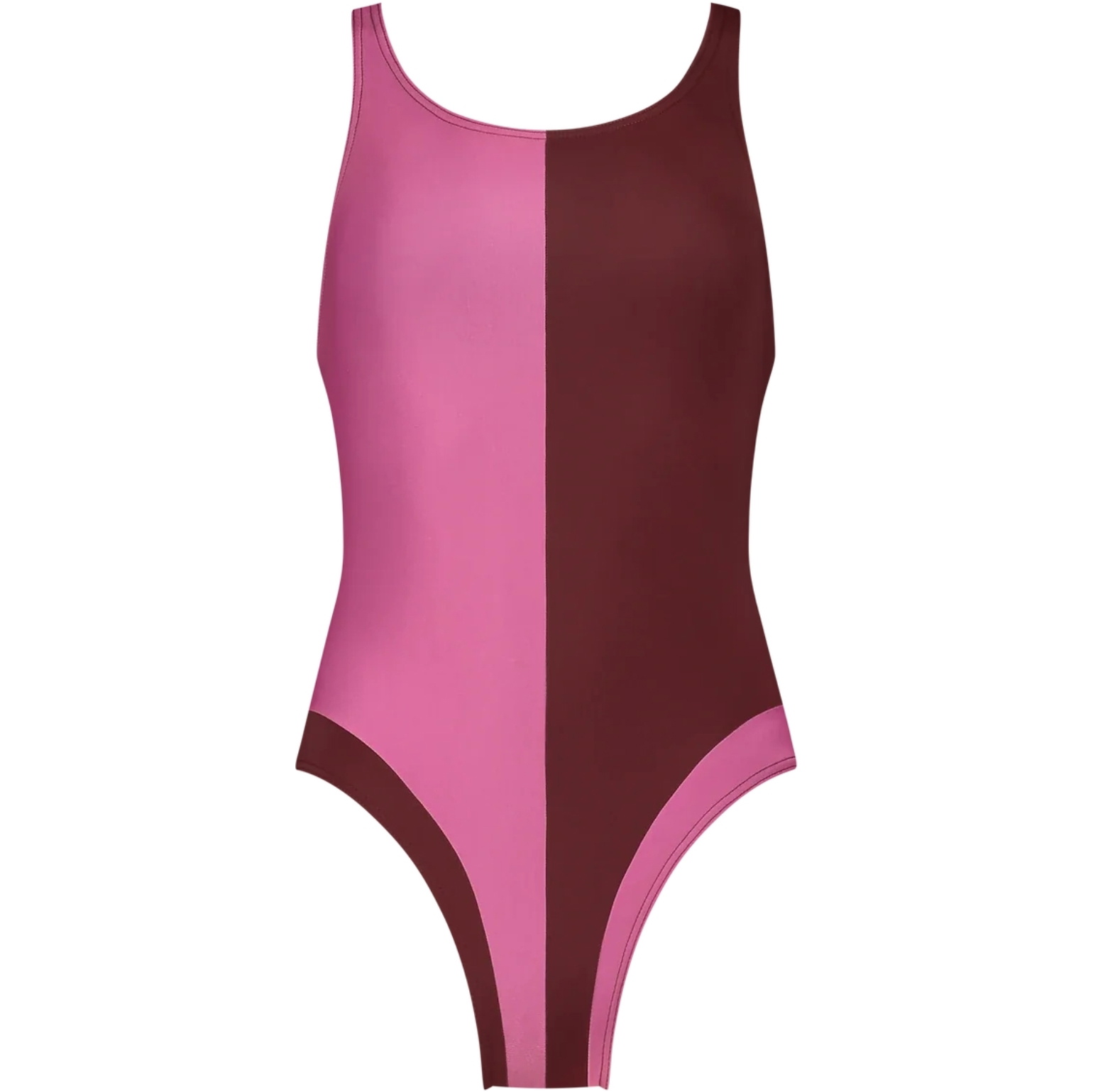 2026 Wallien Womens Racerback Swimsuit 102030001 - Red / Pink